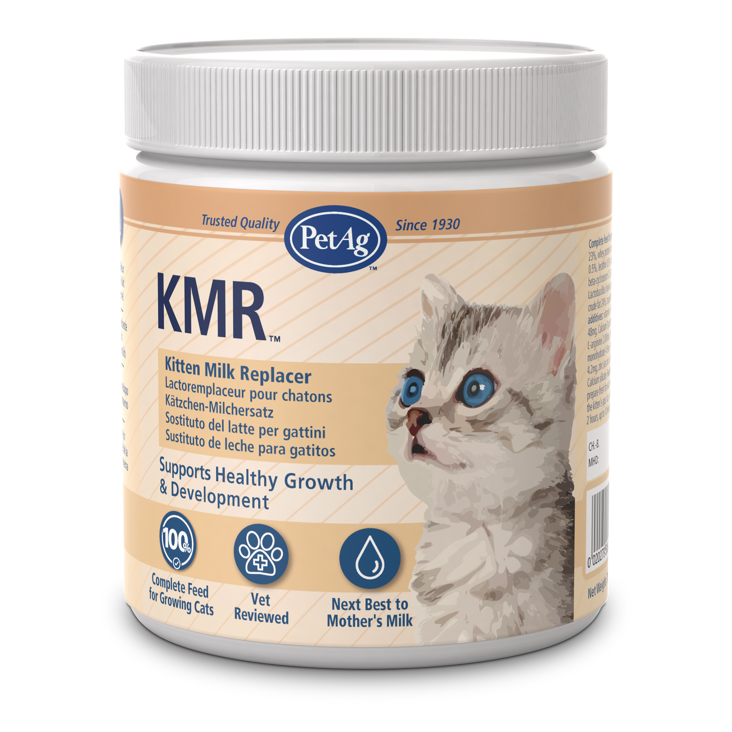 KMR Aufzuchtmilch 200 g Dose – Muttermilchersatz für Kitten
