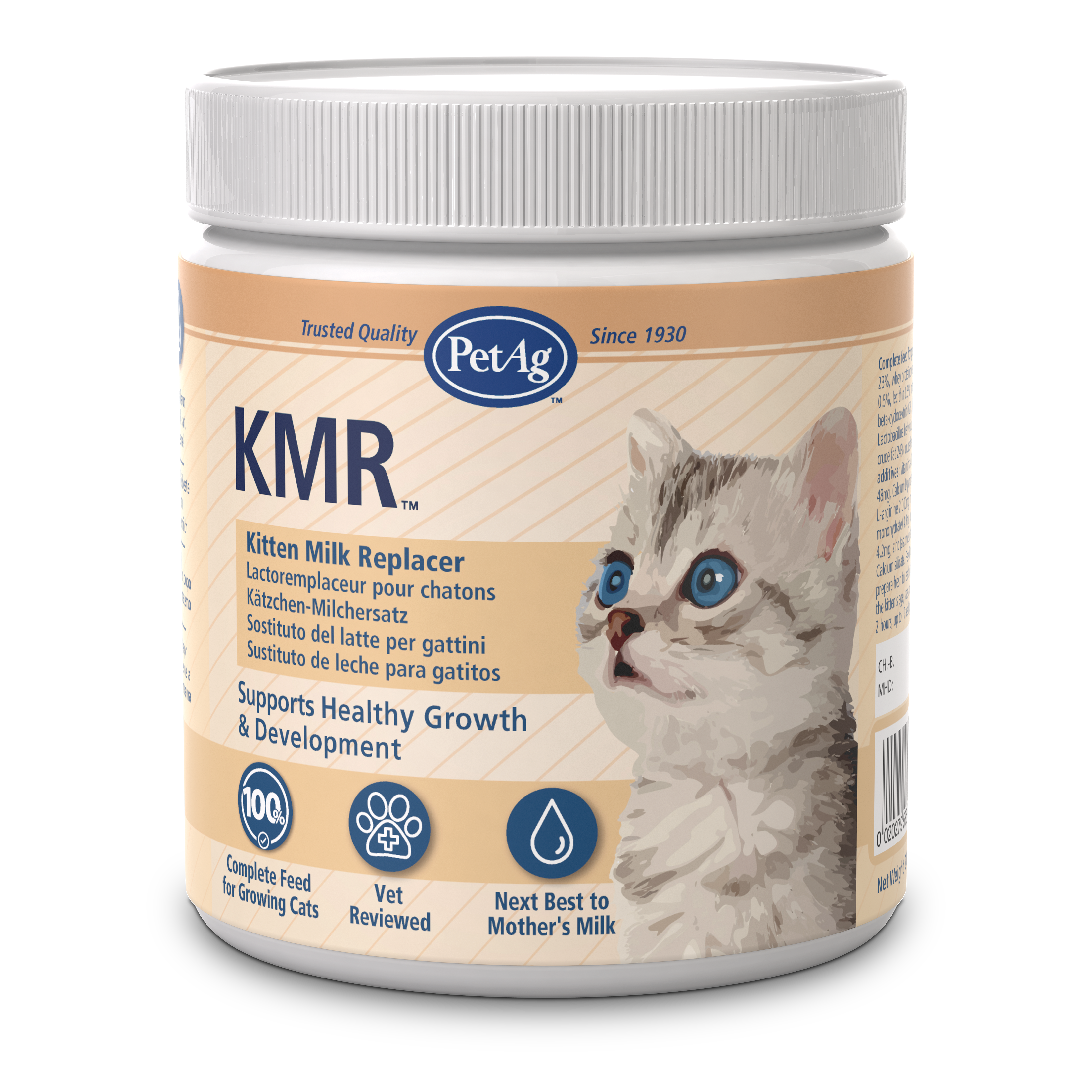 KMR Aufzuchtmilch 200 g Dose – Muttermilchersatz für Kitten