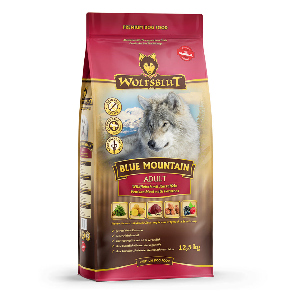 Wolfsblut Blue Mountain Adult Wildfleisch Kartoffeln ohne Getreide