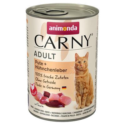 Animonda Carny Adult Nassfutter Katzenfutter 400 gramm