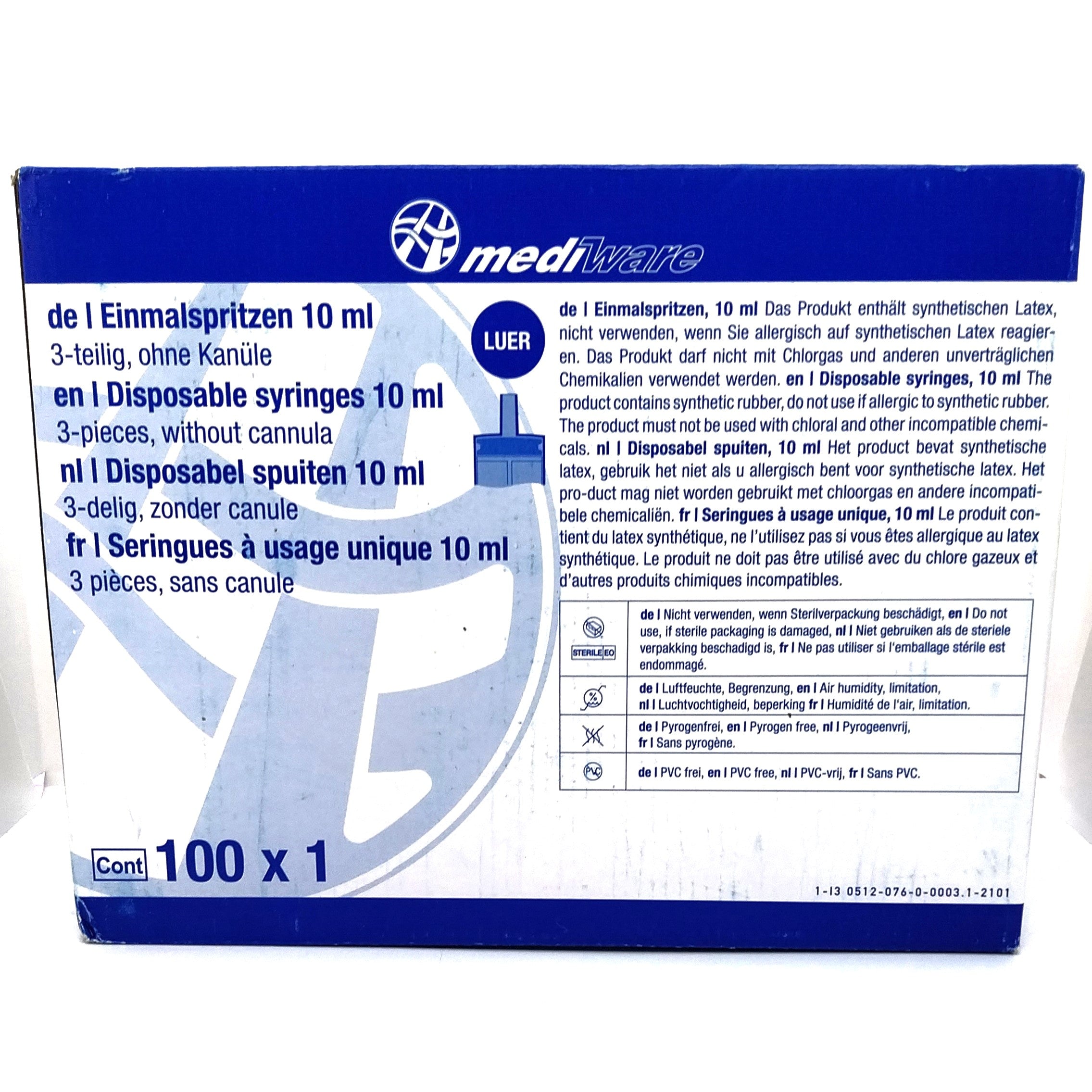 Luer Fütterungs Spritzen, Einmalspritzen 3 teilig, 1ml, 2/3ml, 5ml, 10ml, 20 ml