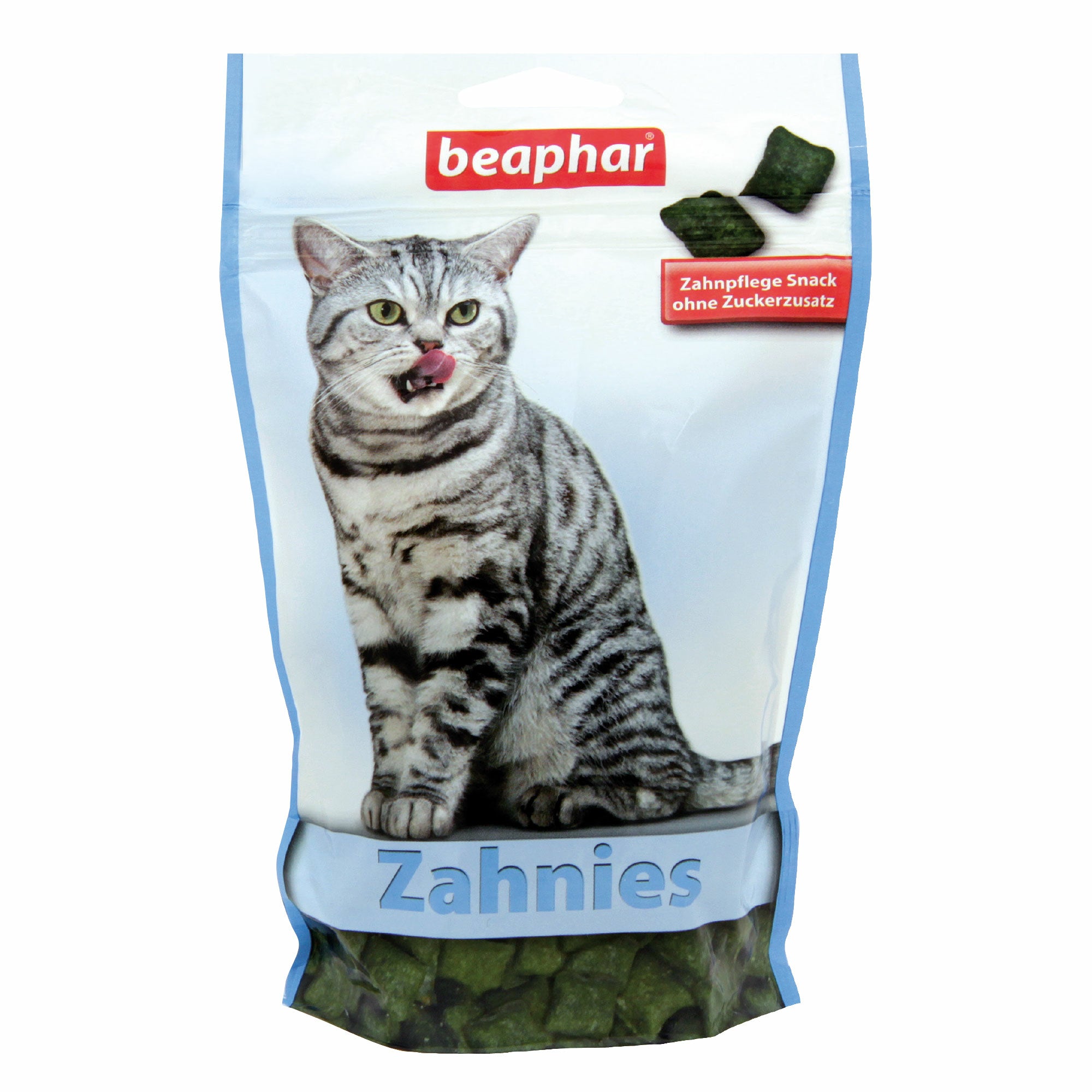 beaphar Zahnies, Knuspersnacks für frischen Atem und reine Zähne, fördert die Zahnhygiene, 150g