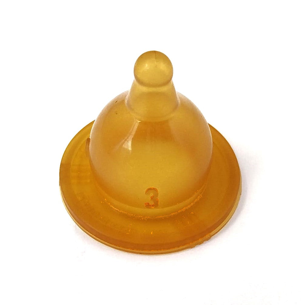 Aufzuchtsauger mit 3 Trinkstufen Kautschuck