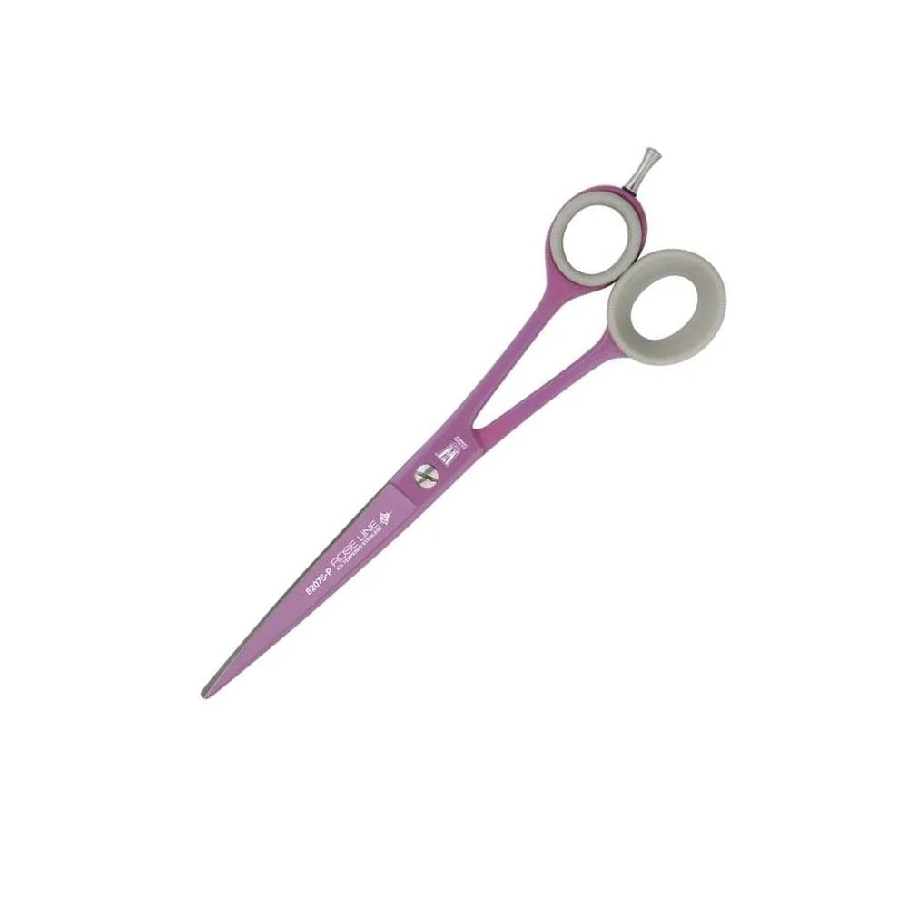 Rose Line 82075 Grooming-Schere 7,5" gerade – Satin, Magenta oder Purple