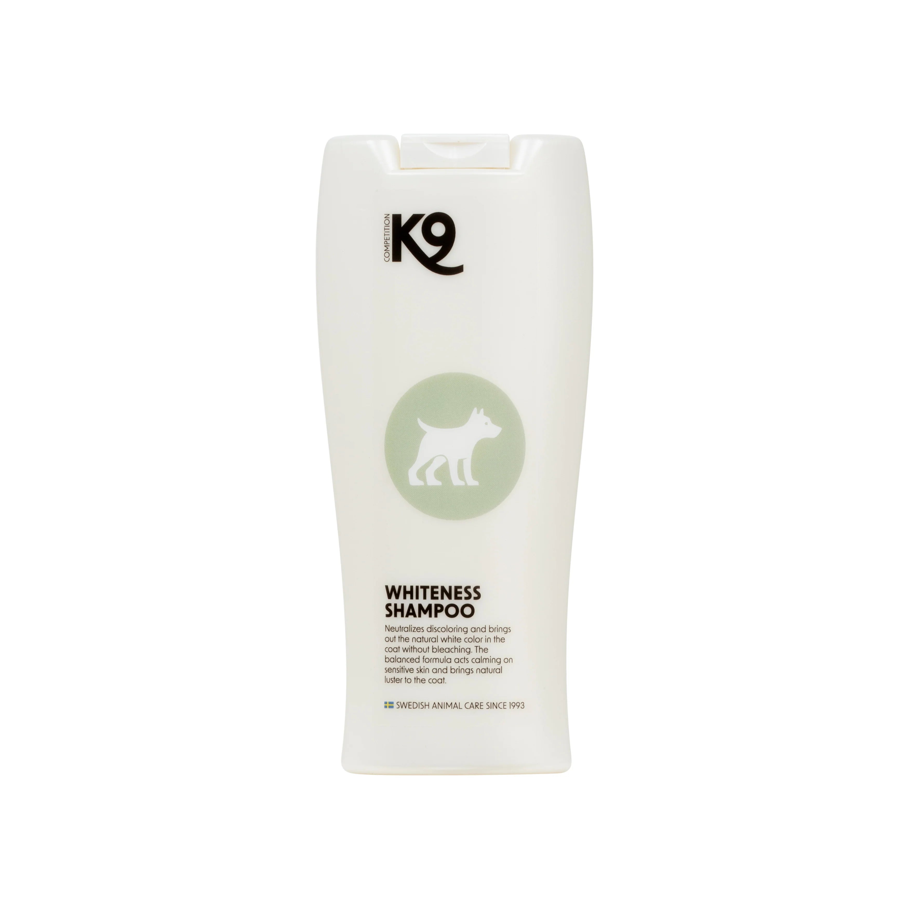 K9 Competition Whiteness Shampoo – Aufhellungsshampoo für weißes Fell, Hund & Katze, 300 ml