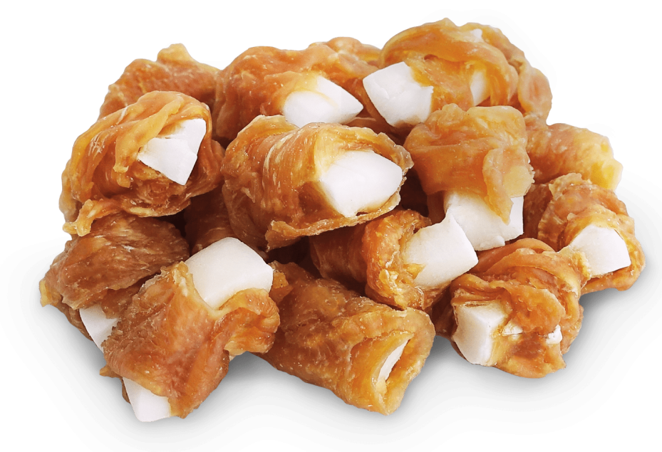 Dokas Hühnerbrust mit Kokosnuss – Exotischer Snack für Hunde 60gr