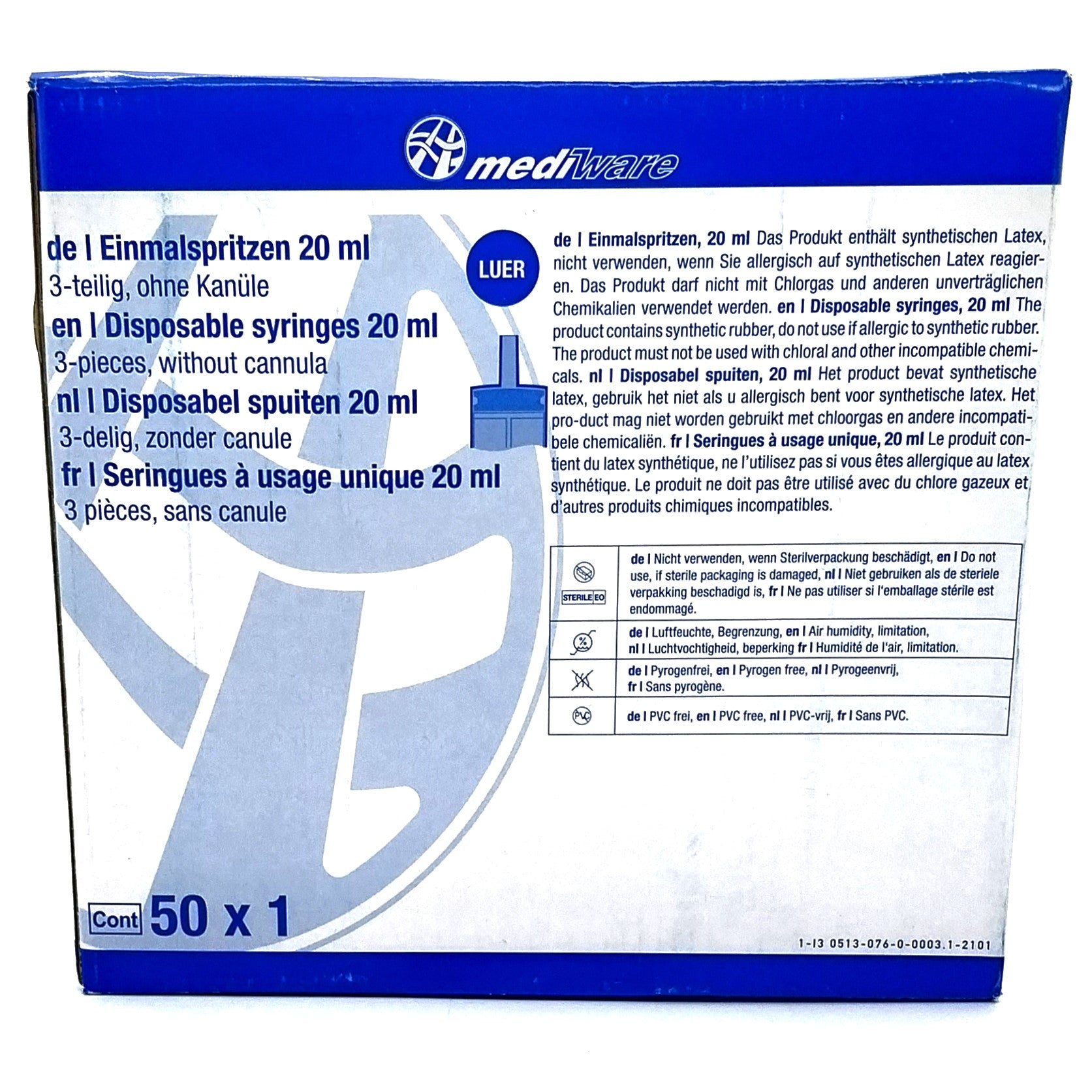 Luer Fütterungs Spritzen, Einmalspritzen 3 teilig, 1ml, 2/3ml, 5ml, 10ml, 20 ml