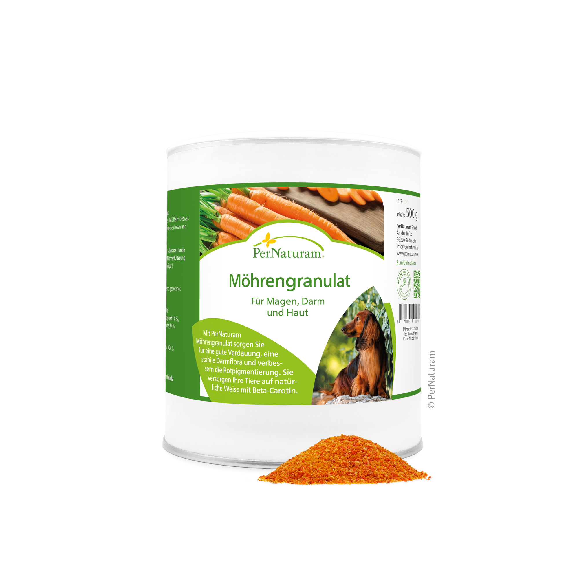 PerNaturam Möhrengranulat 500 g