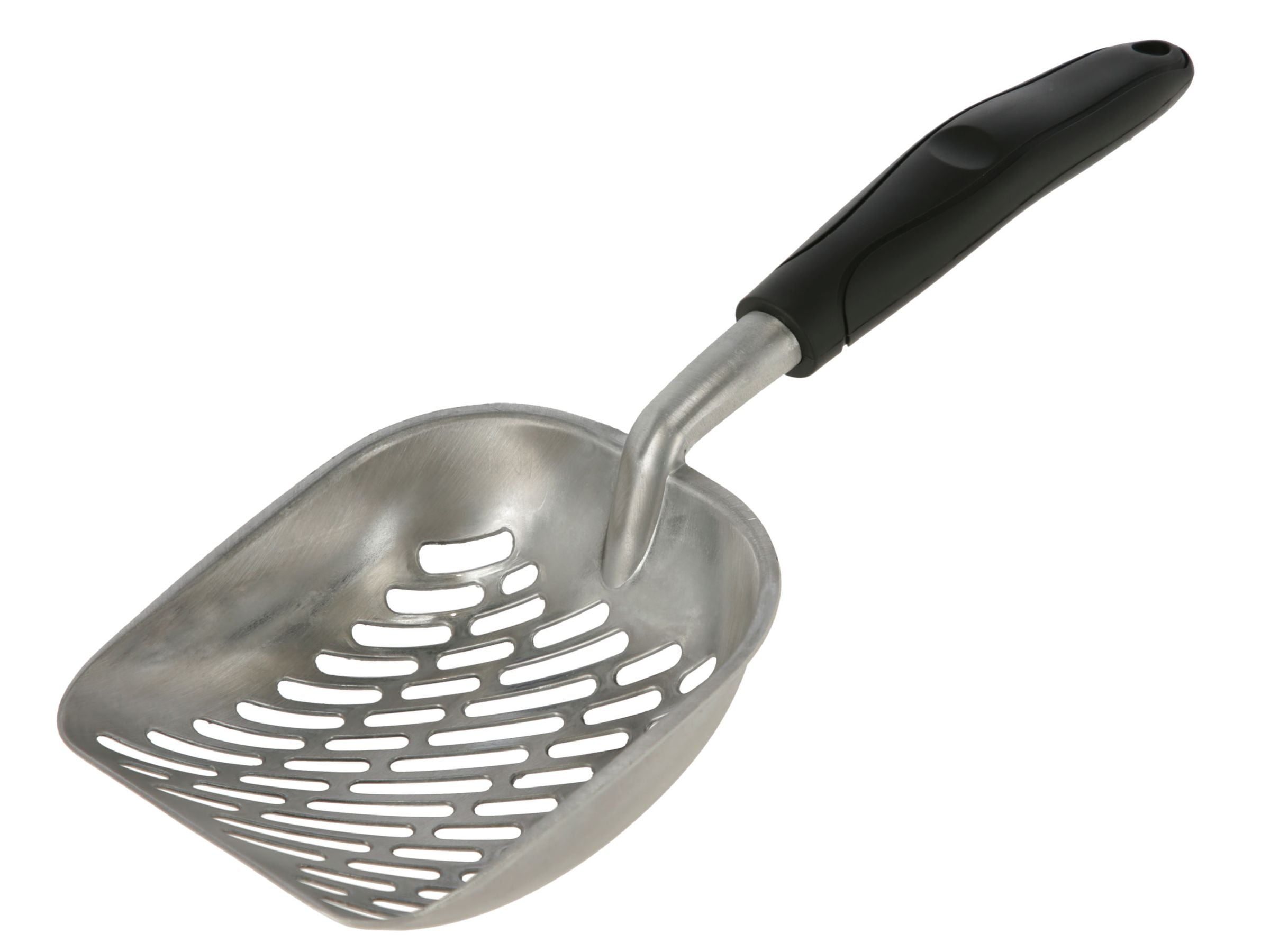 Kerbl Streuschaufel Aluminium schwarz 35 x 14 cm