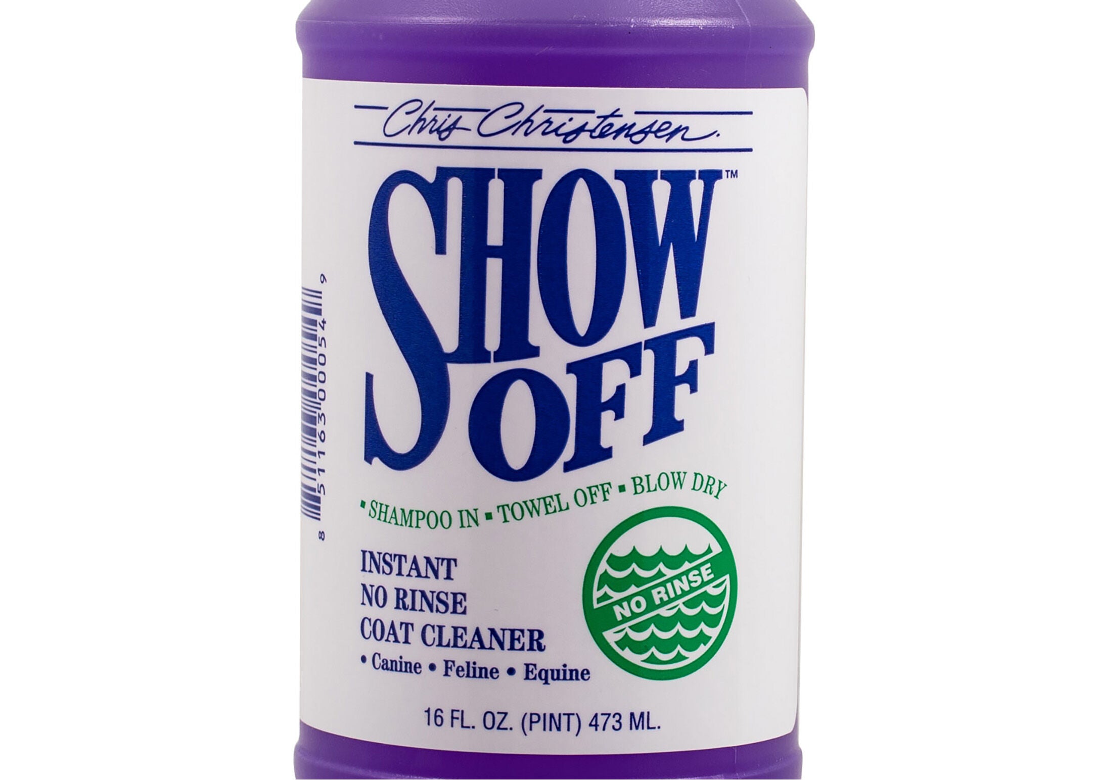 Chris Christensen Show Off – No Rinse Trockenshampoo für Hund & Katze