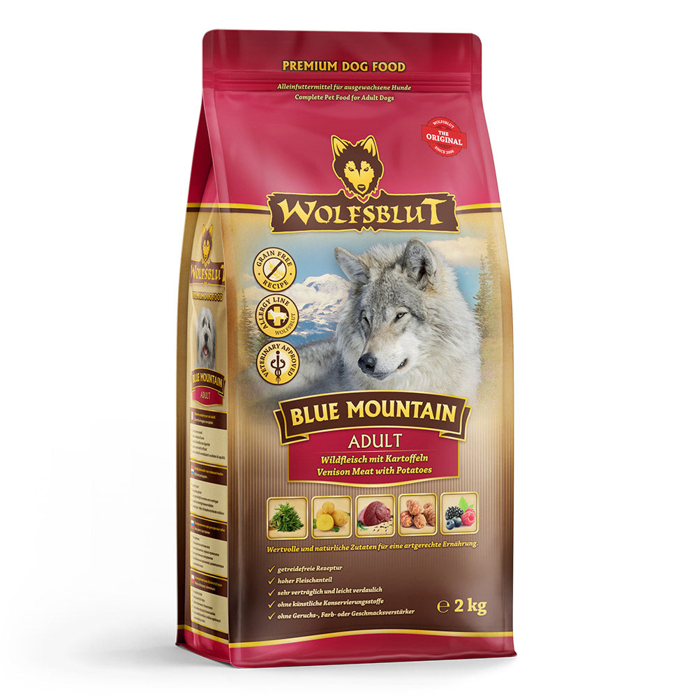 Wolfsblut Blue Mountain Adult Wildfleisch Kartoffeln ohne Getreide