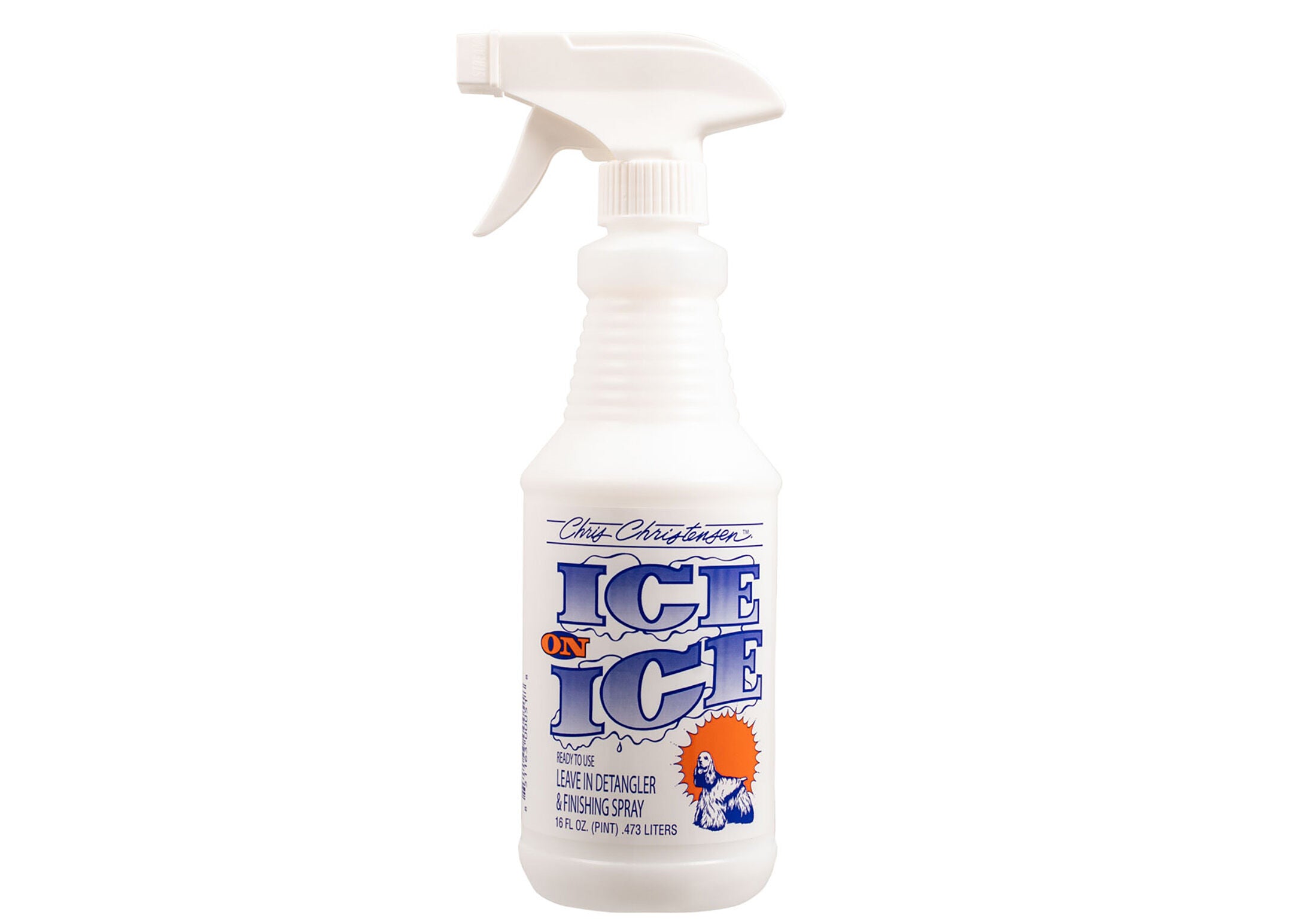 Chris Christensen Ice on Ice Leave-In Spray – Detangler & UV-Schutz, 473 ml