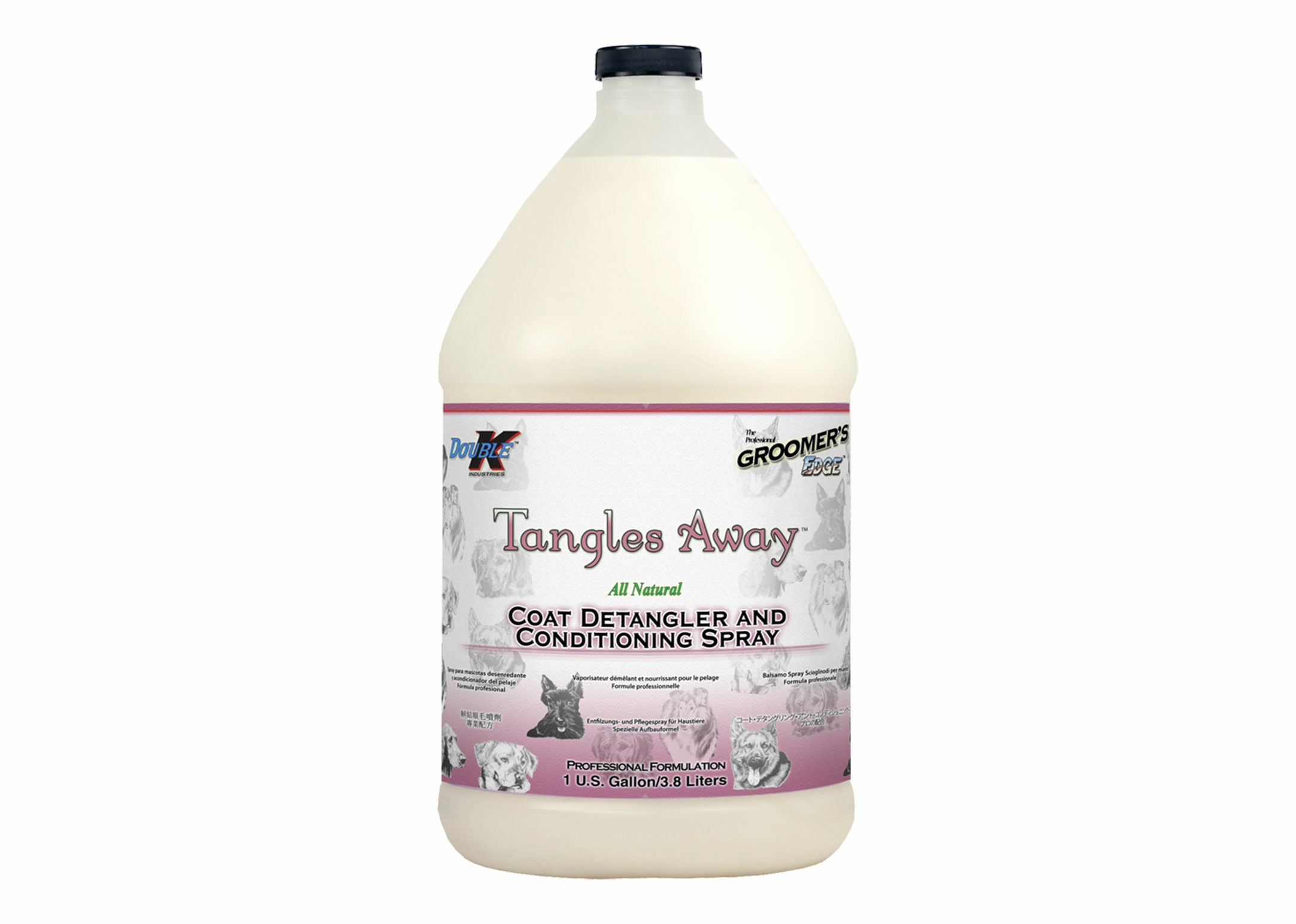 Double K Tangles Away Entfilzungs- & Pflegespray für Haustiere