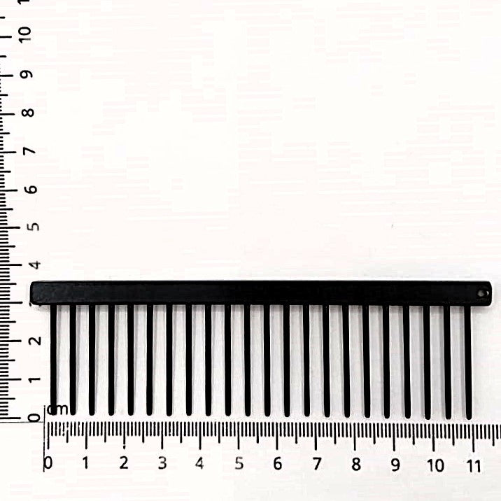 Greyhound 438BK grob coarse antistatisch Teflon 11cm Kombinationskamm Hunde Katzen