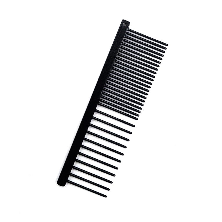 Greyhound comb 439BK medium - groß Teflon beschichtet ca. 11cm Hundekamm und Katzenkamm