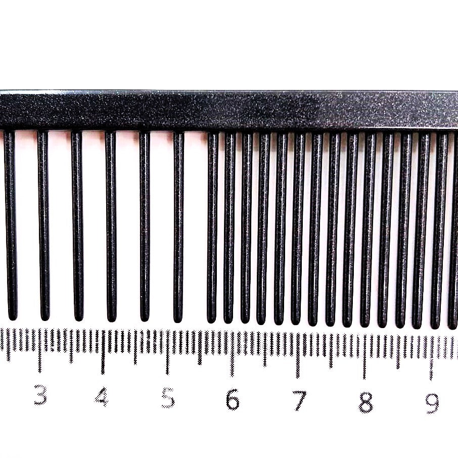 Greyhound comb 439BK medium - groß Teflon beschichtet ca. 11cm Hundekamm und Katzenkamm