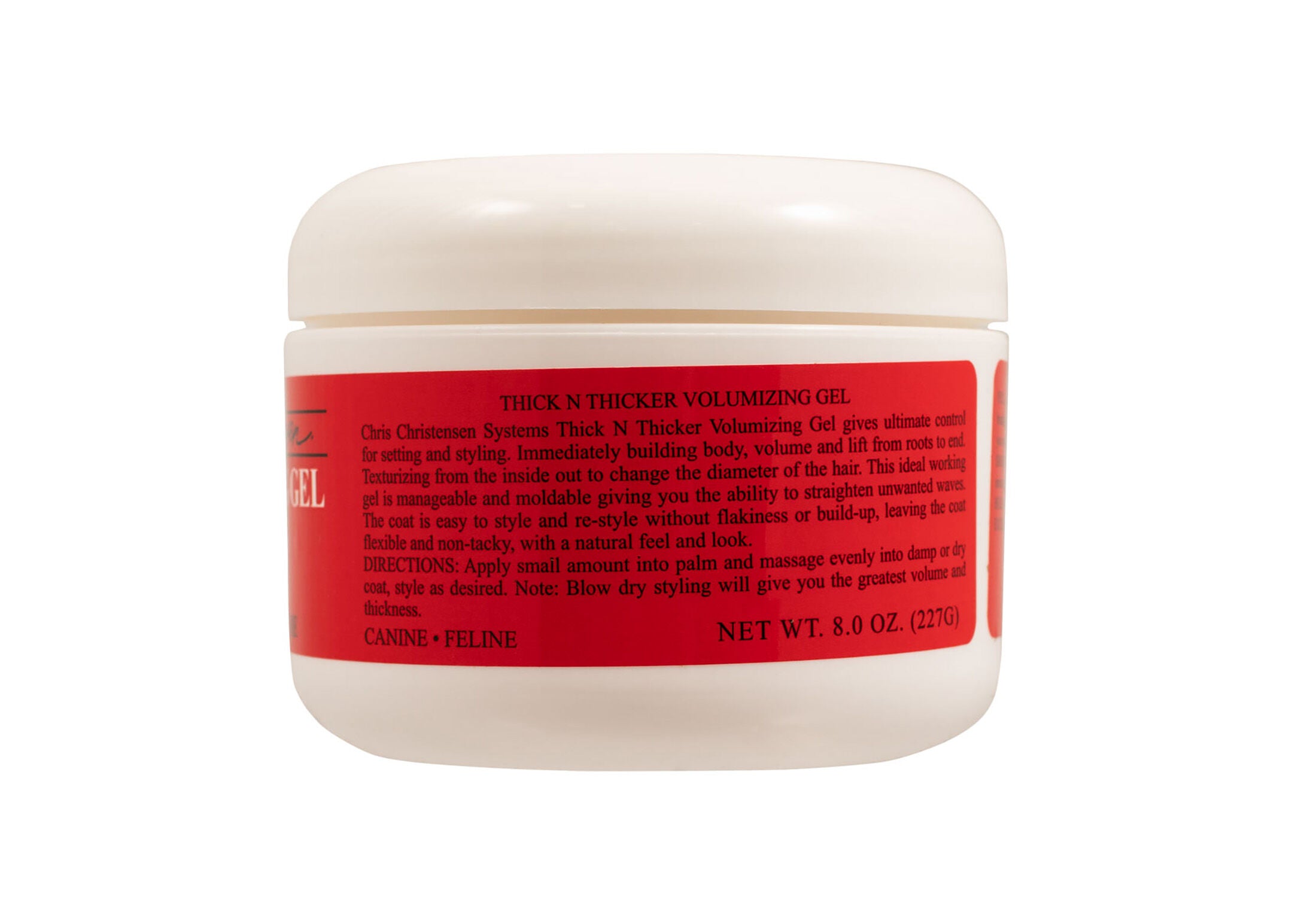 Chris Christensen Thick N Thicker Volumizing Gel Styling Gel, Volumengel 227 ml