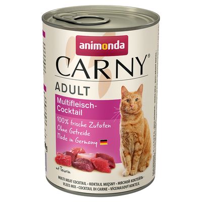 Animonda Carny Adult Nassfutter Katzenfutter 400 gramm