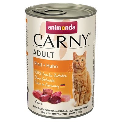Animonda Carny Adult Nassfutter Katzenfutter 400 gramm