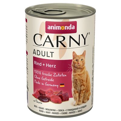 Animonda Carny Adult Nassfutter Katzenfutter 400 gramm