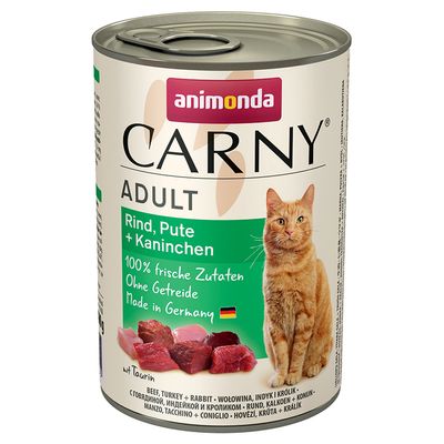 Animonda Carny Adult Nassfutter Katzenfutter 400 gramm