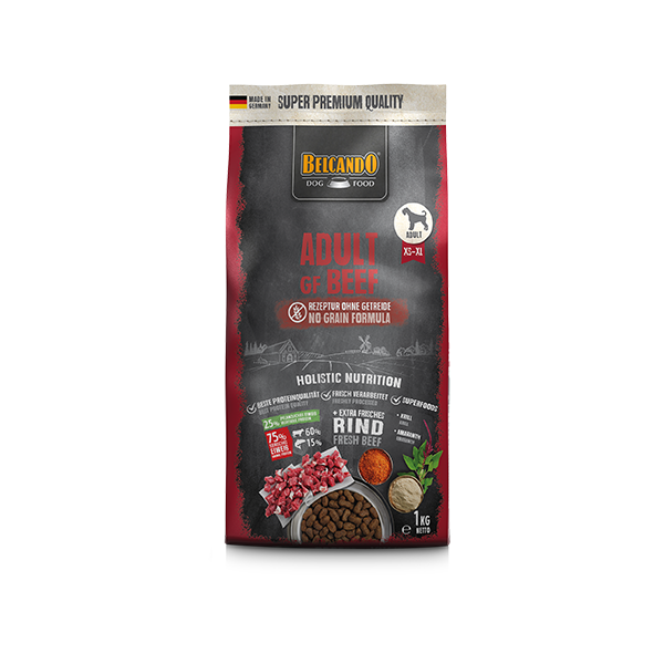 Belcando Trockenfutter Adult GF Beef, Rind und Fisch