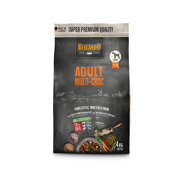Belcando Trockenfutter Adult Multi-Croc, Geflügel, Rind, Fisch