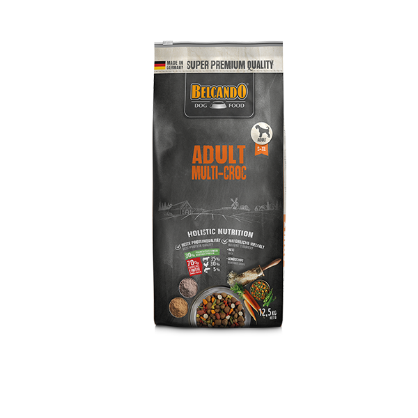 Belcando Trockenfutter Adult Multi-Croc, Geflügel, Rind, Fisch