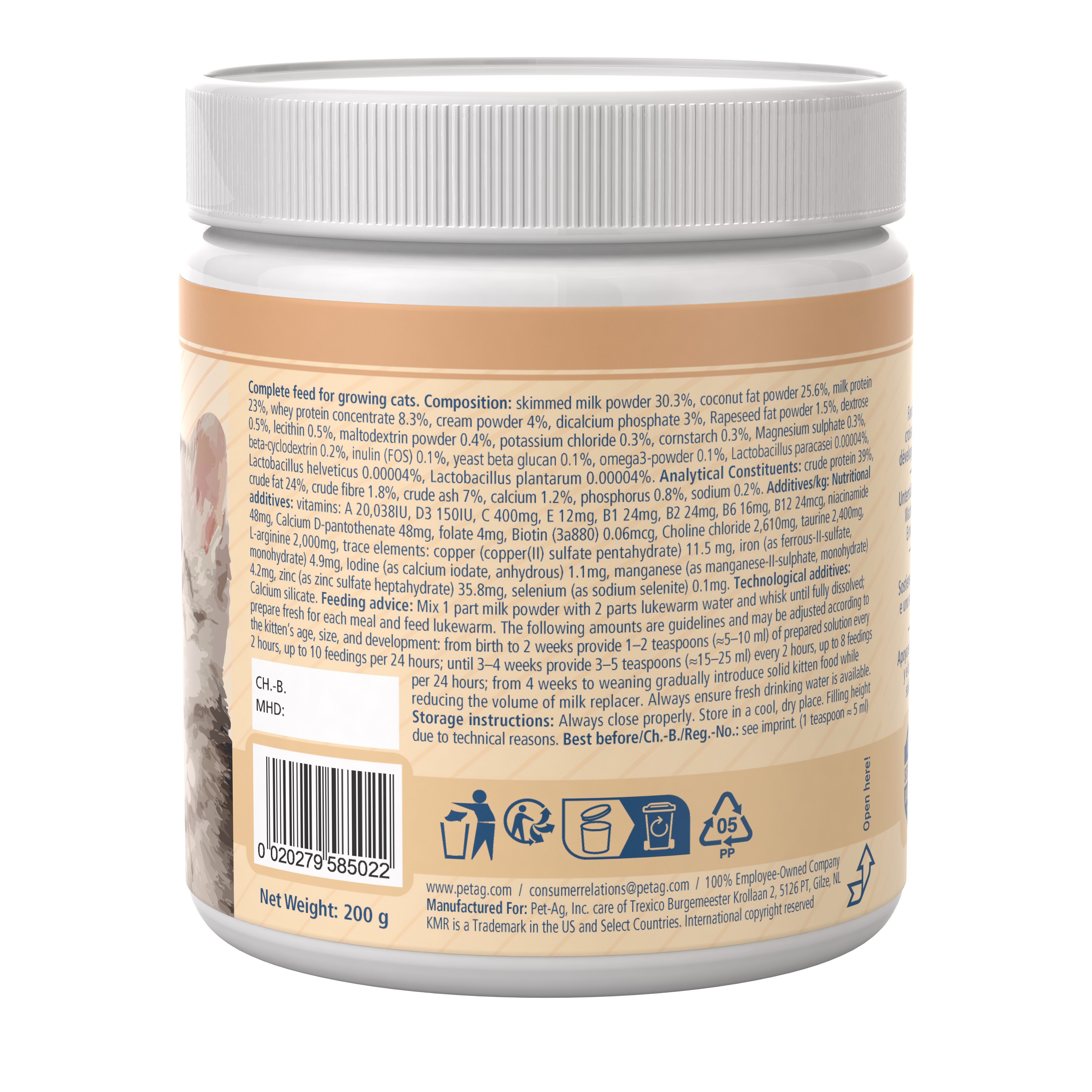 KMR® Aufzuchtmilch – Milchpulver für Kitten & Kätzchen