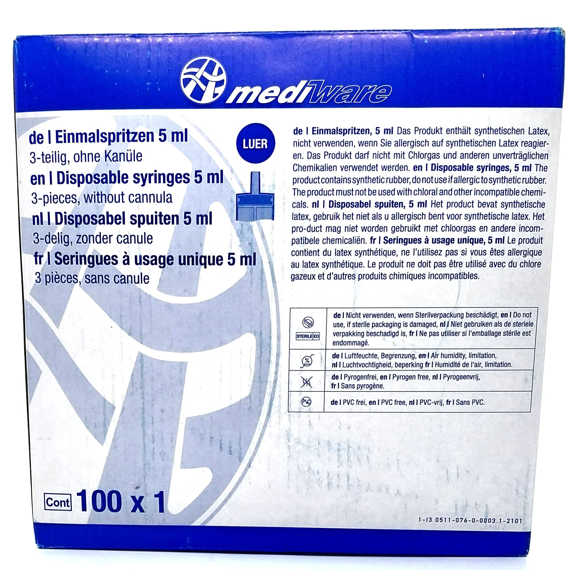 Luer Fütterungs Spritzen, Einmalspritzen 3 teilig, 1ml, 2/3ml, 5ml, 10ml, 20 ml