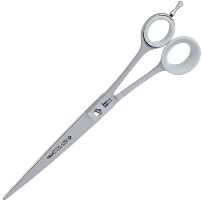 Rose Line 82066 Grooming-Schere 6,5" gebogen mit Fingerhaken – Solingen