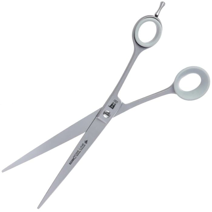 Rose Line 82066 Grooming-Schere 6,5" gebogen mit Fingerhaken – Solingen