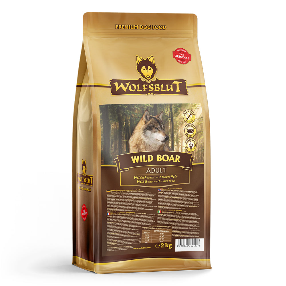 Wolfsblut Wild Boar Adult Wildschwein Kartoffel ohne Getreide
