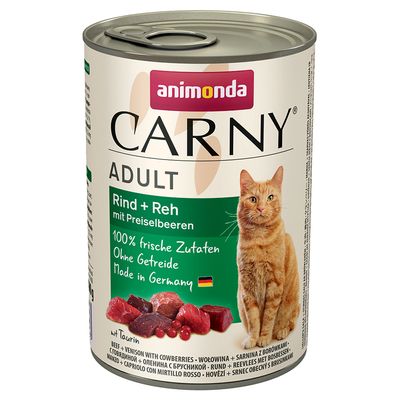 Animonda Carny Adult Nassfutter Katzenfutter 400 gramm