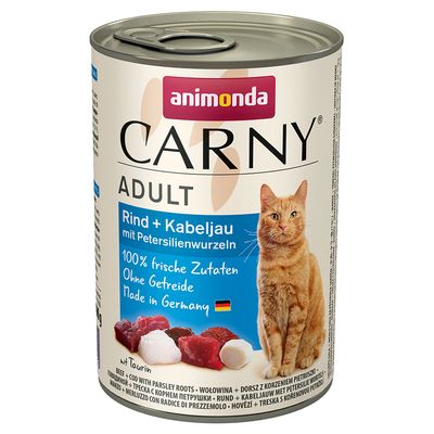 Animonda Carny Adult Nassfutter Katzenfutter 400 gramm