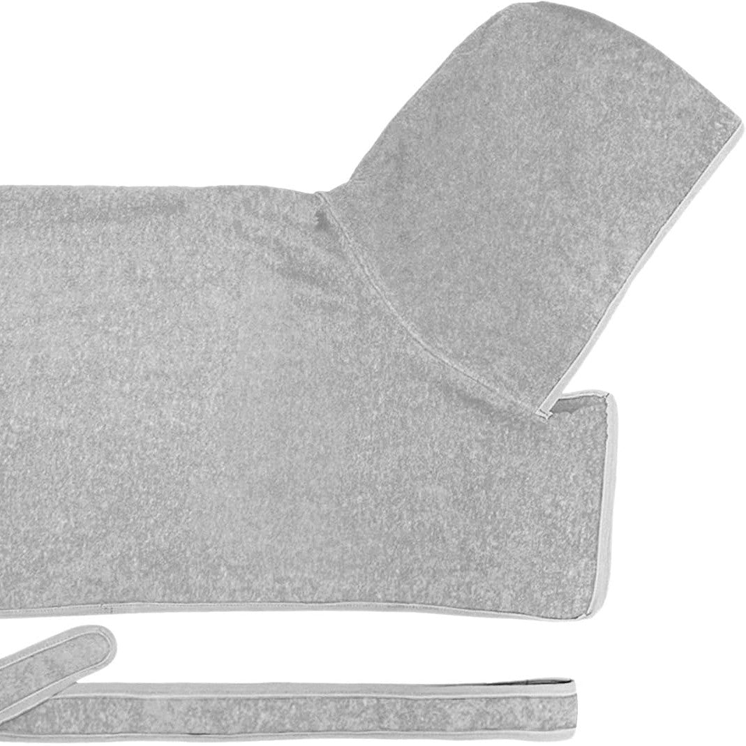 HOMELEVEL Hundebademantel Hundehandtuch - XL für große Hunde - 100% Baumwolle - Kapuze und Gürtel