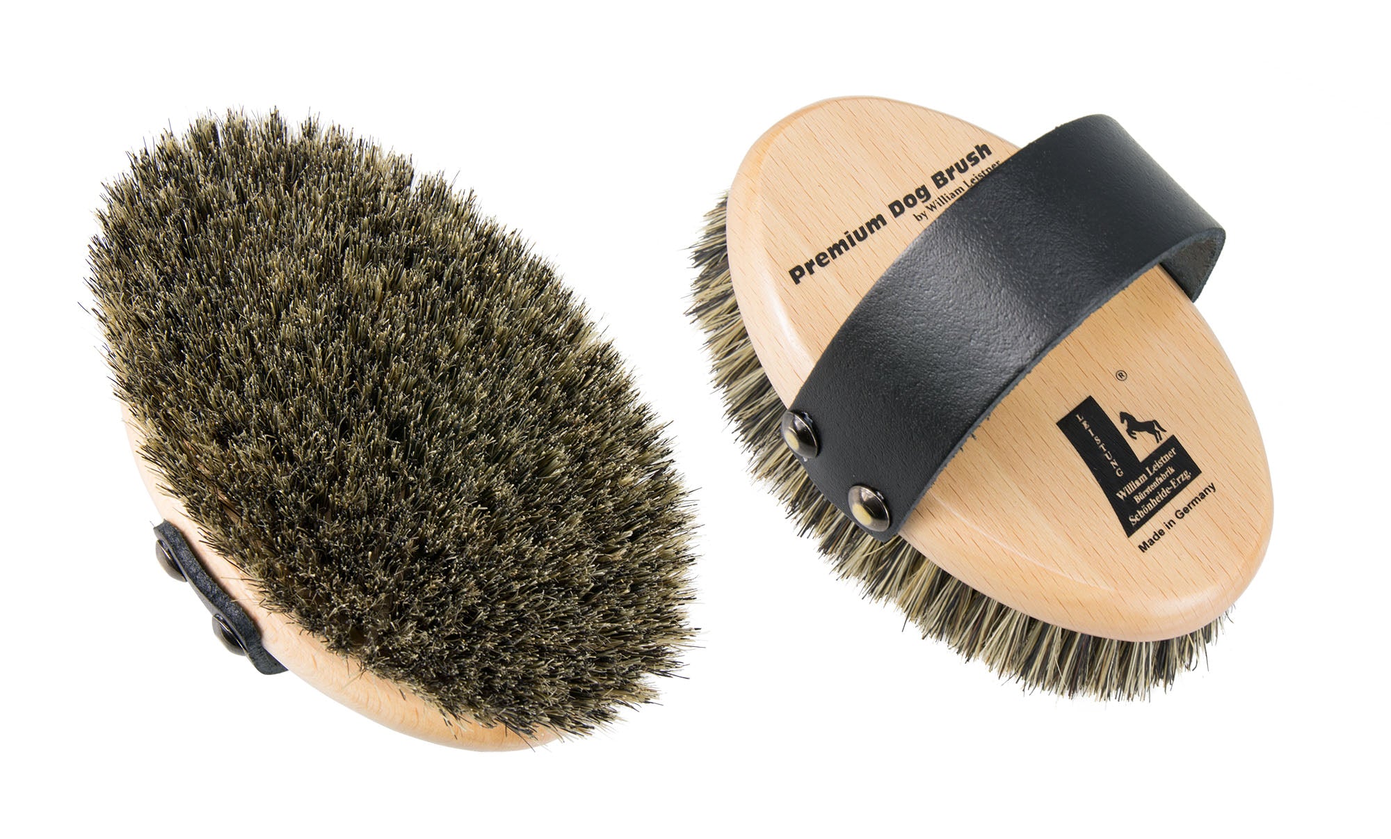 Leistner Premium Dog Brush small Prinzess mit Schweineborsten