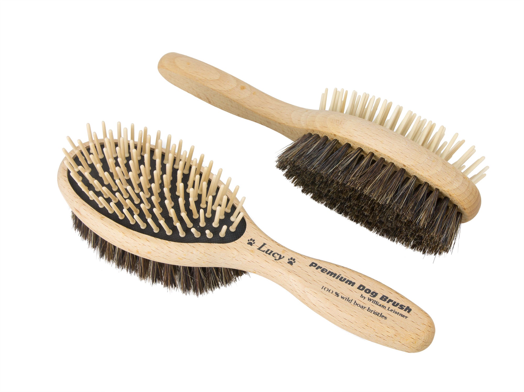 Leistner Premium Dog Brush Detangle Duo Lucy doppelseitig