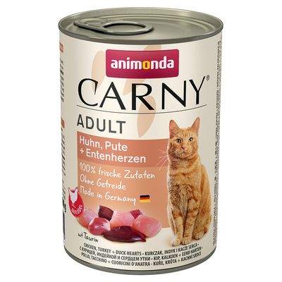Animonda Carny Adult Nassfutter Katzenfutter 400 gramm