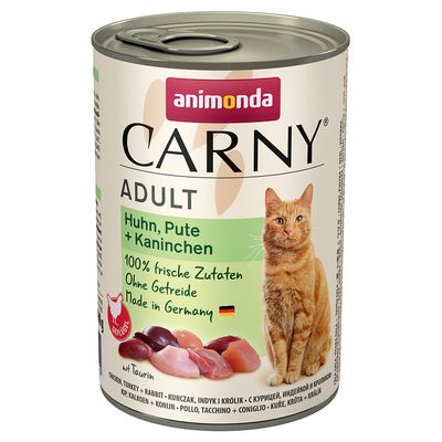 Animonda Carny Adult Nassfutter Katzenfutter 400 gramm