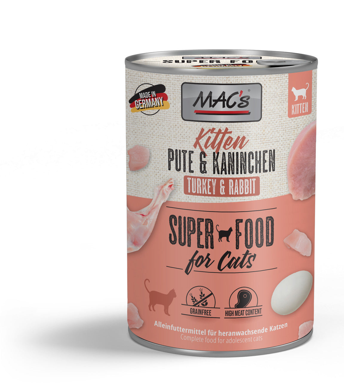 MACs Cat Kitten, Nassfutter Kittenfutter 400 gramm