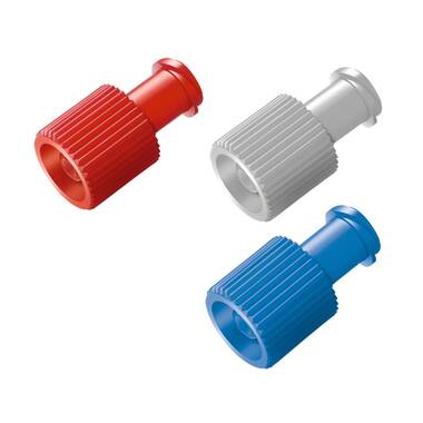 Kombistopfen/Combi Stopper für Luer und Luer-Lock Spritzen zum Eindrehen steril verpackt 10 Stück