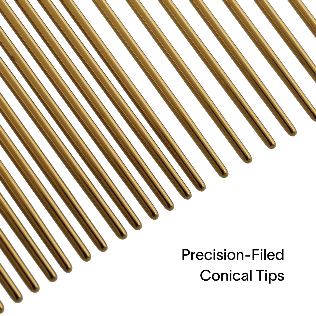 So Posh Metal Comb Classic Professioneller Kamm für dicke und texturierte Hundefelle