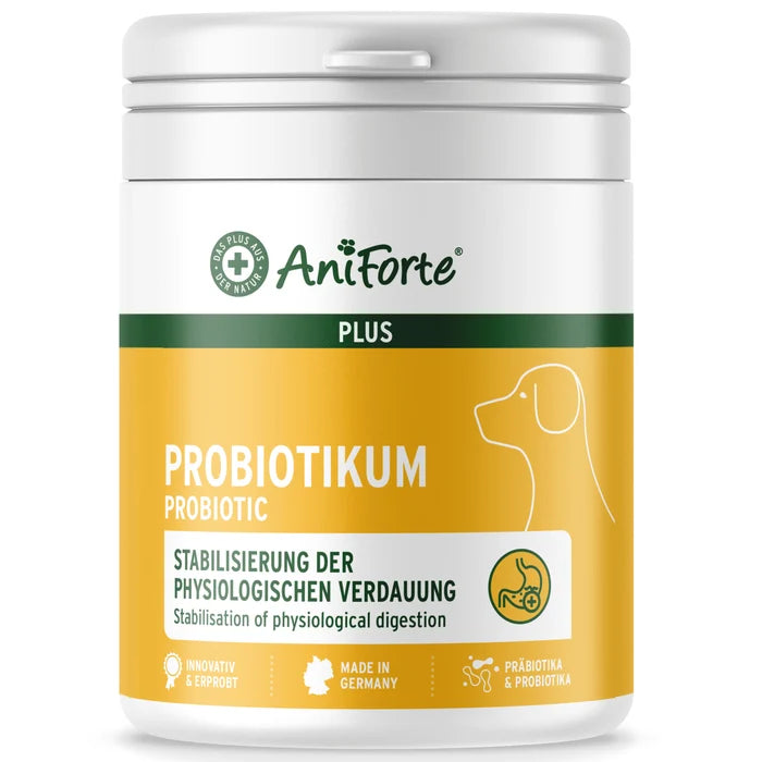 AniForte® plus Probiotikum Tabs, Probiotika und Präbiotika für den Hund, Verbesserung der Kotqualität, 90 Tabs