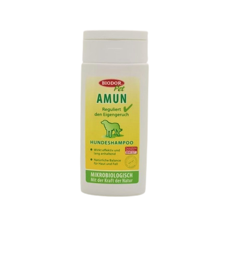 Biodor Pet Amun Hundeshampoo gegen unangenehmen Eigengeruch, Shampoo Konzentrat 200 ml