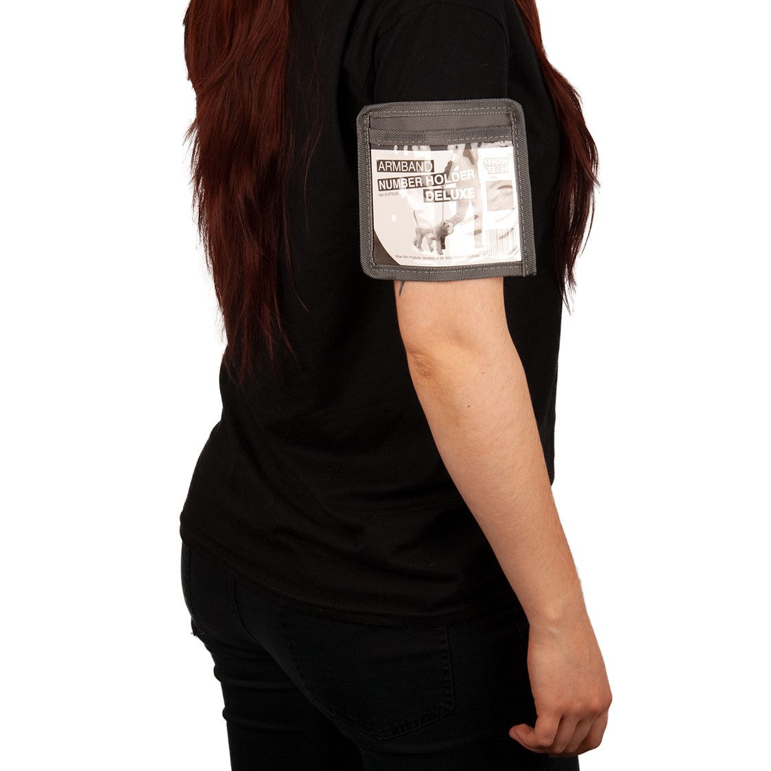 Show Tech Armband Number Holder Deluxe, Nummern Halter Deluxe, verstellbar, für die Ausstellung