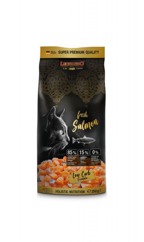 LEONARDO® fresh Salmon & Poultry Trockenfutter für Katzen