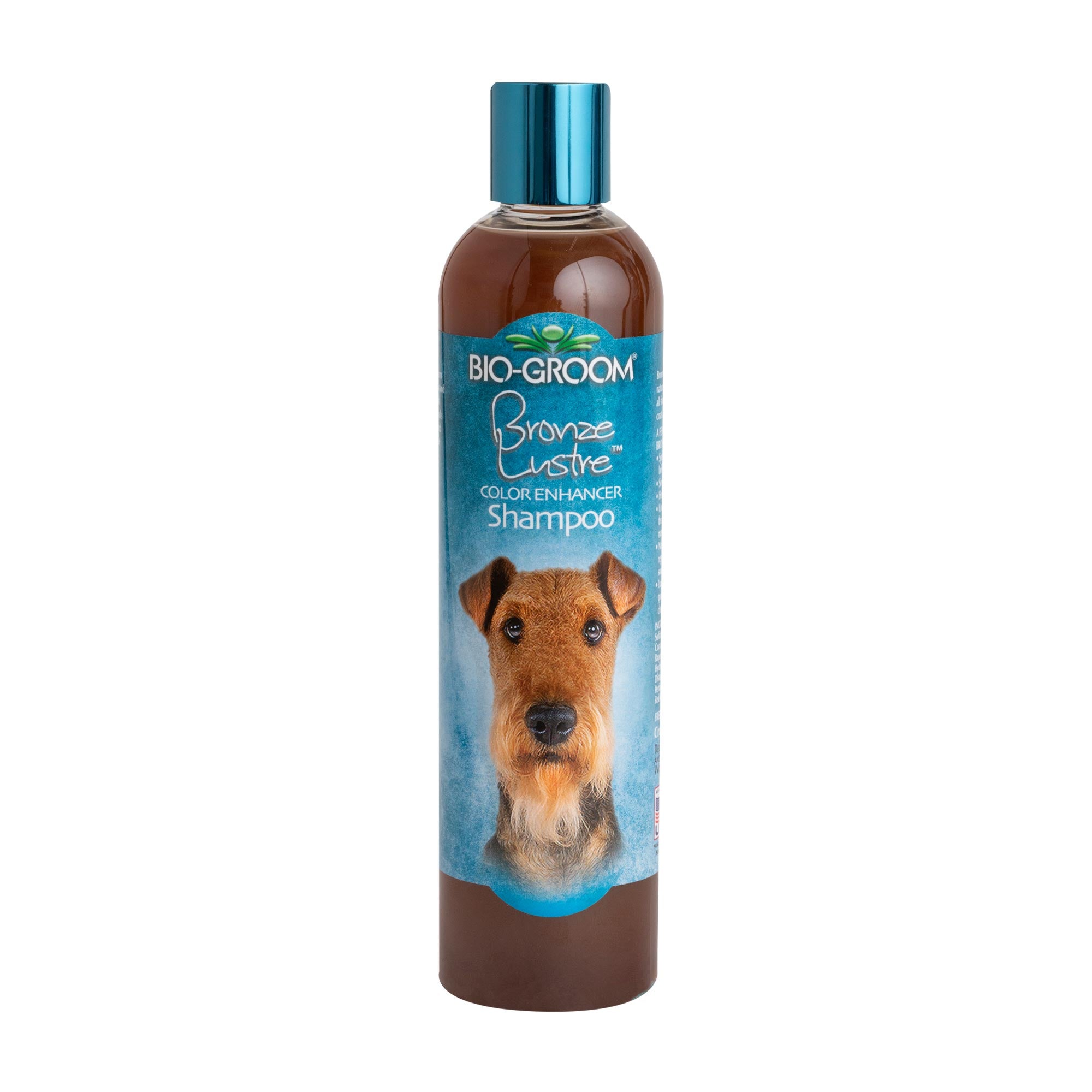 Bio Groom Bronze Lustre - Farbverstärktes Shampoo für Hunde und Katzen 355 ml