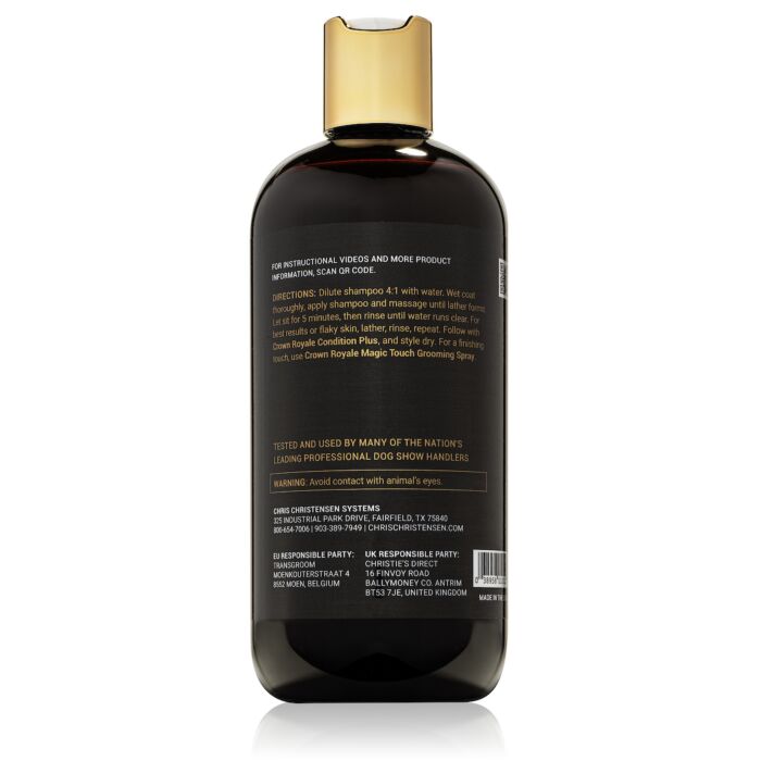 Crown Royale Biovite OB Shampoo #2 für mittlere Felldichte, Pflegeshampoo, Pet-Shampoo, 473 ml