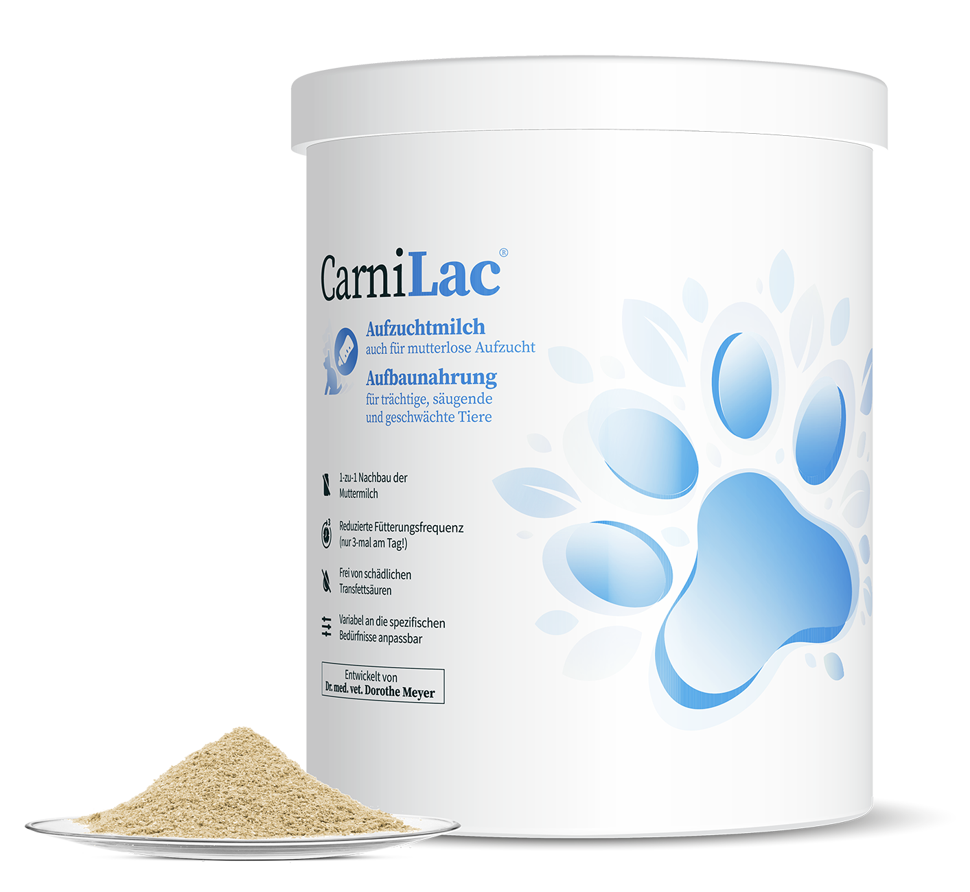 CarniLac Aufzuchtmilch Handaufzucht Carnimed Hund Katze Nagetiere
